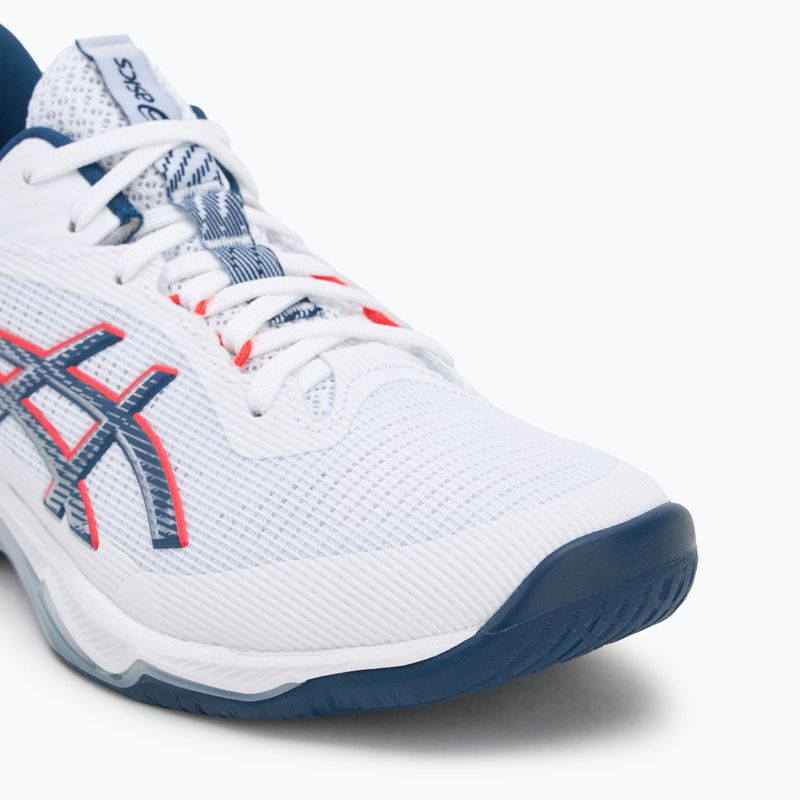 Кросівки волейбольні чоловічі ASICS Netburner Ballistic FF 4 white/mako blue 7