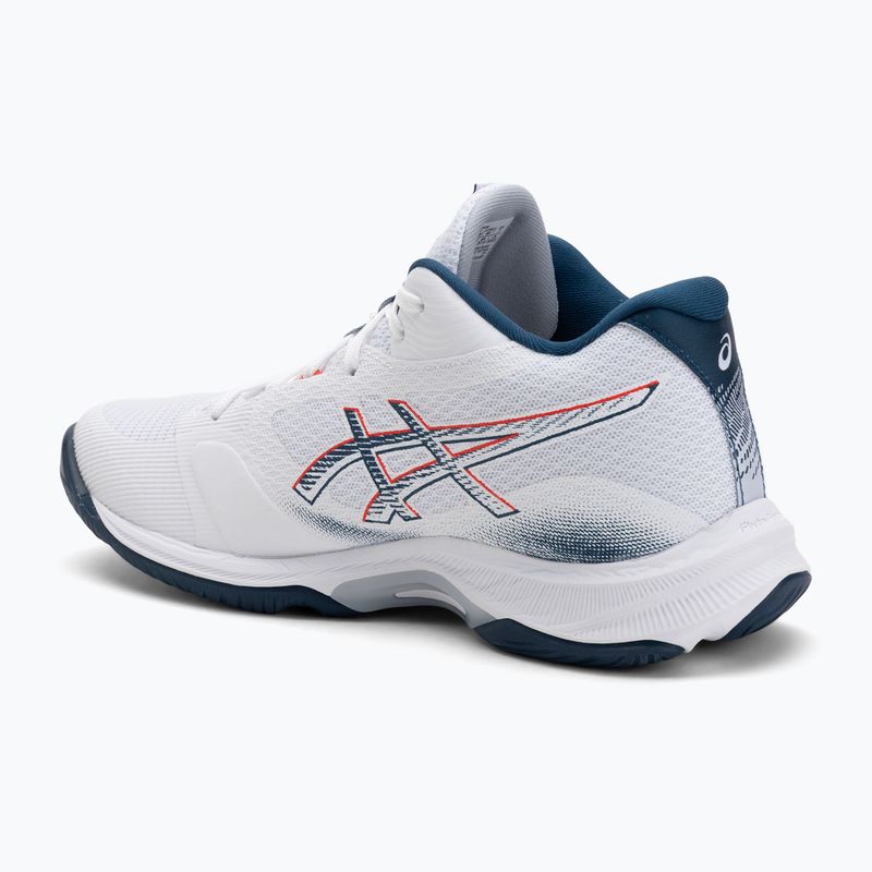 Чоловіче взуття ASICS Netburner Ballistic FF 4 white/mako blue 3