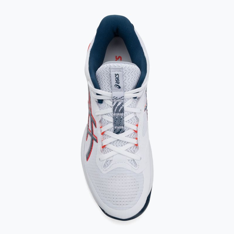 Чоловіче взуття ASICS Netburner Ballistic FF 4 white/mako blue 5