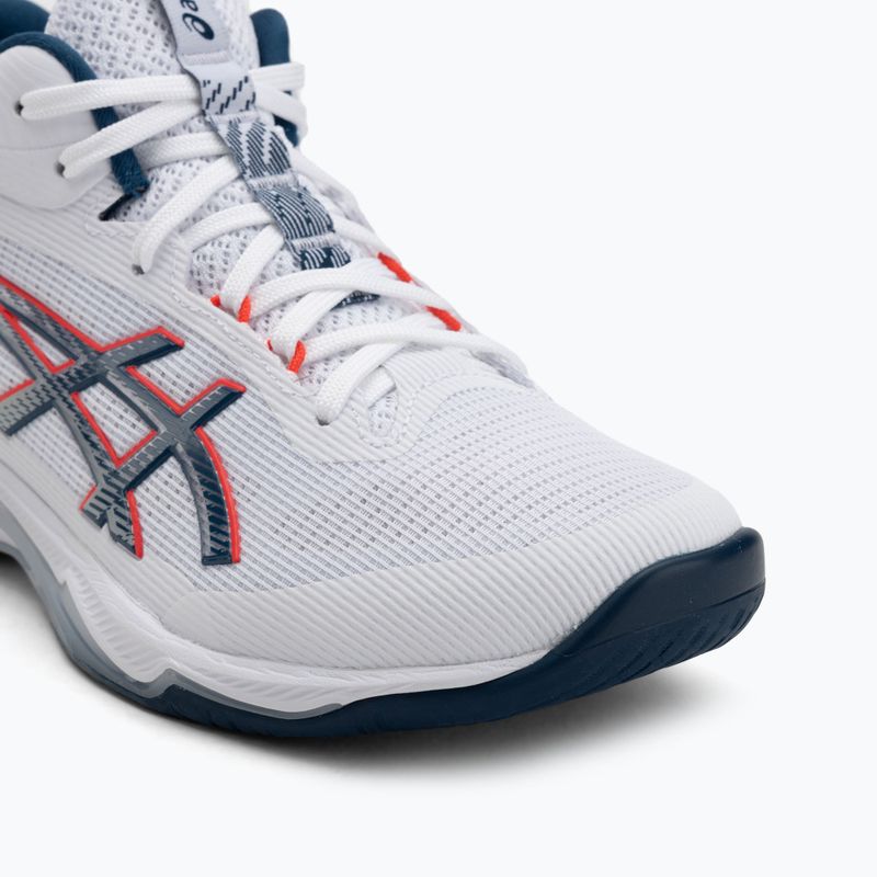 Чоловіче взуття ASICS Netburner Ballistic FF 4 white/mako blue 7