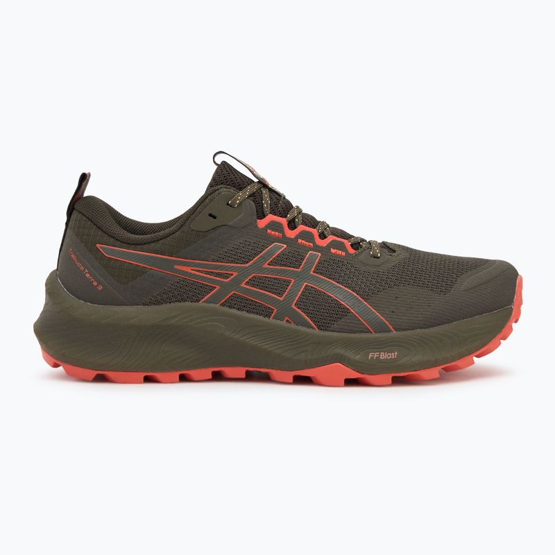 Кросівки для бігу чоловічі ASICS Trabuco Terra 3 brown stone/spicy red 2