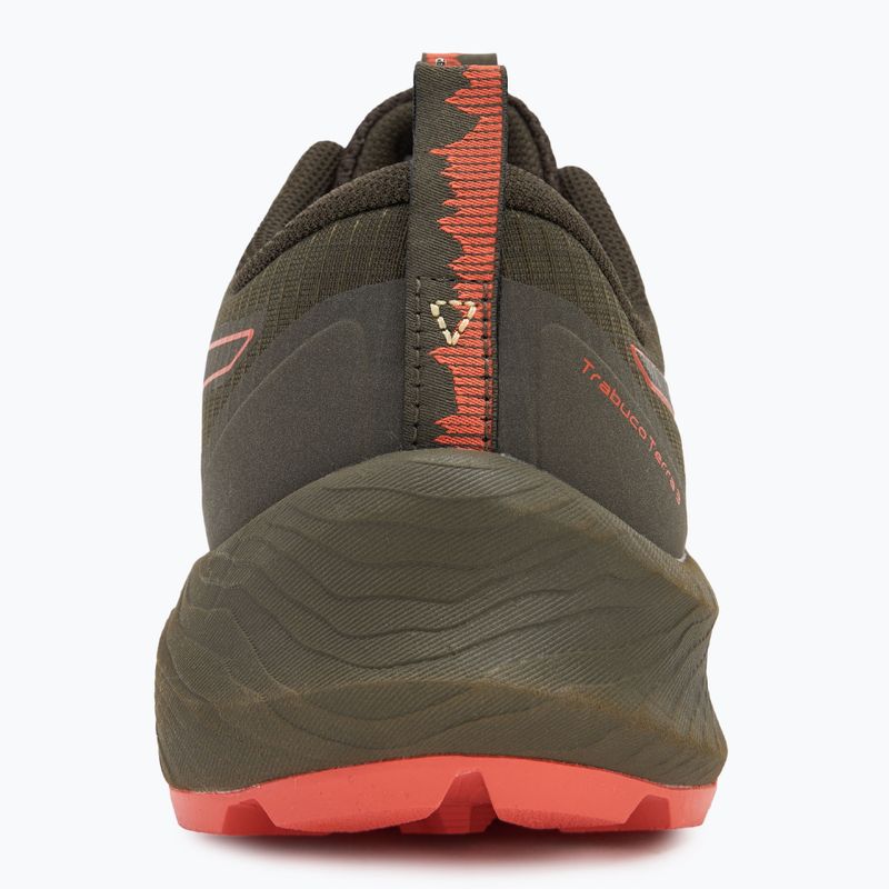 Кросівки для бігу чоловічі ASICS Trabuco Terra 3 brown stone/spicy red 6