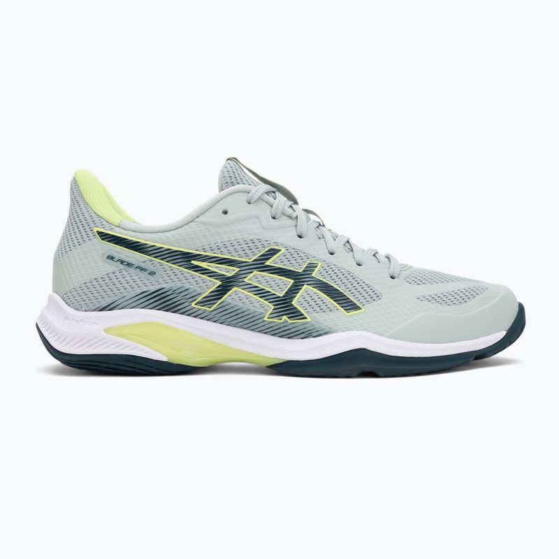 Кросівки волейбольні чоловічі ASICS Blade FF 2 lichen rock/tranquil teal 2
