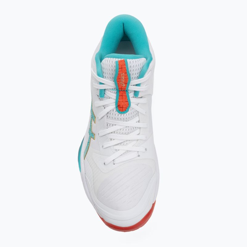 Кросівки волейбольні жіночі Asics Sky Elite FF MT 3 white/sea glass 5