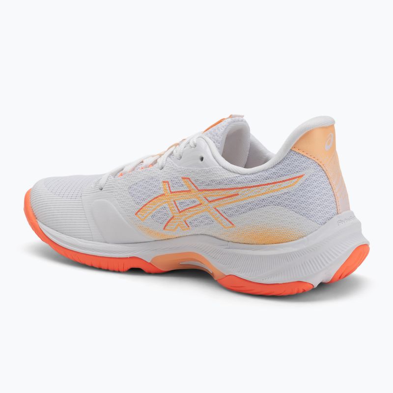 Кросівки волейбольні жіночі ASICS Netburner Ballistic FF 4 white/vivid coral 3