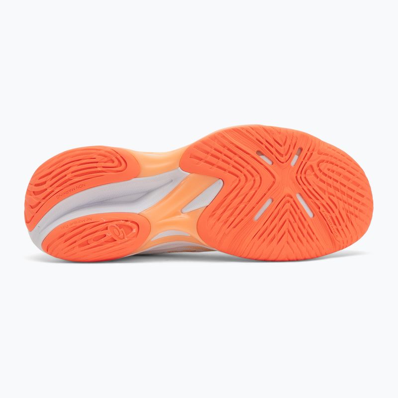Кросівки волейбольні жіночі ASICS Netburner Ballistic FF 4 white/vivid coral 4