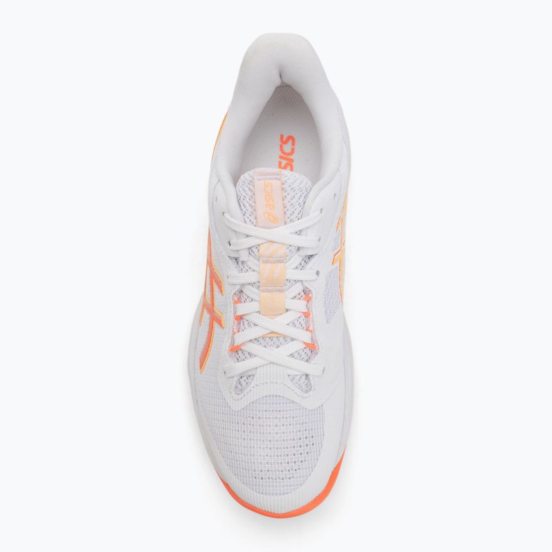 Кросівки волейбольні жіночі ASICS Netburner Ballistic FF 4 white/vivid coral 5