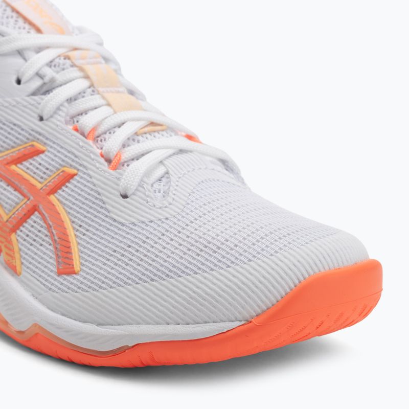 Кросівки волейбольні жіночі ASICS Netburner Ballistic FF 4 white/vivid coral 7
