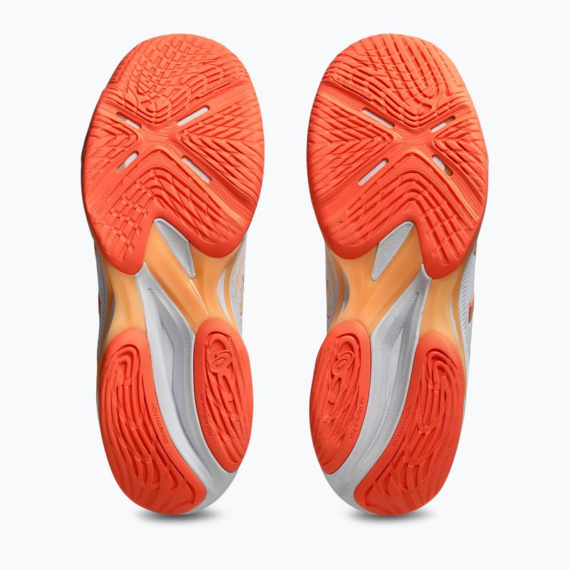 Кросівки волейбольні жіночі ASICS Netburner Ballistic FF 4 white/vivid coral 3