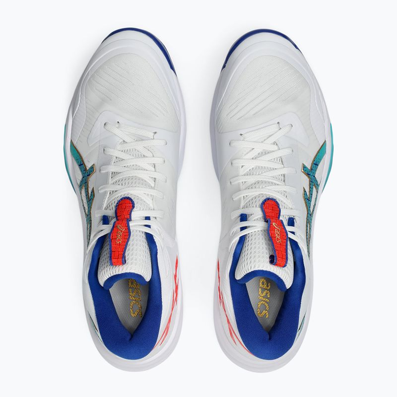 Кросівки волейбольні чоловічі ASICS Sky Elite FF MT 3 white/asics blue 14