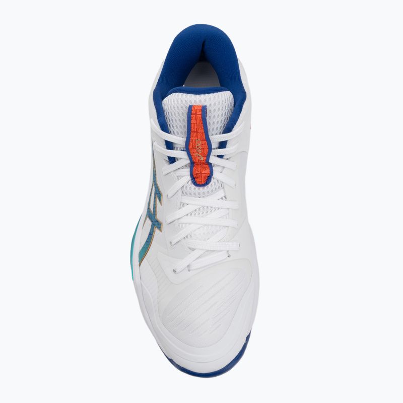 Кросівки волейбольні чоловічі ASICS Sky Elite FF MT 3 white/asics blue 5