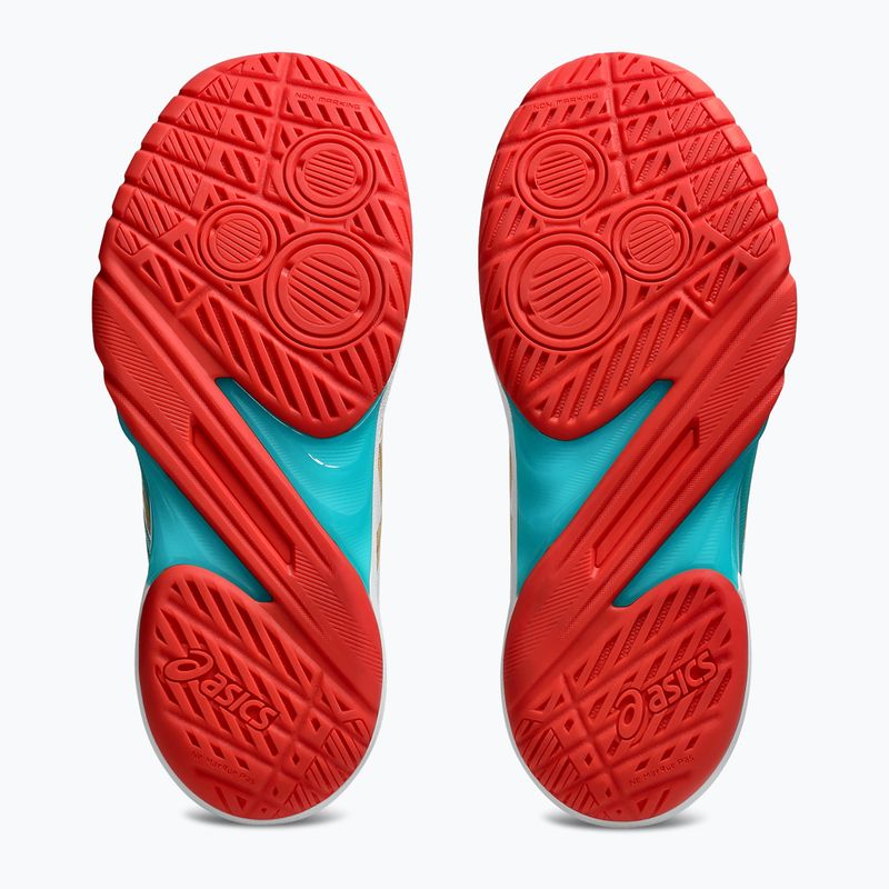 Кросівки волейбольні жіночі ASICS Powerbreak FF white/sea glass 13