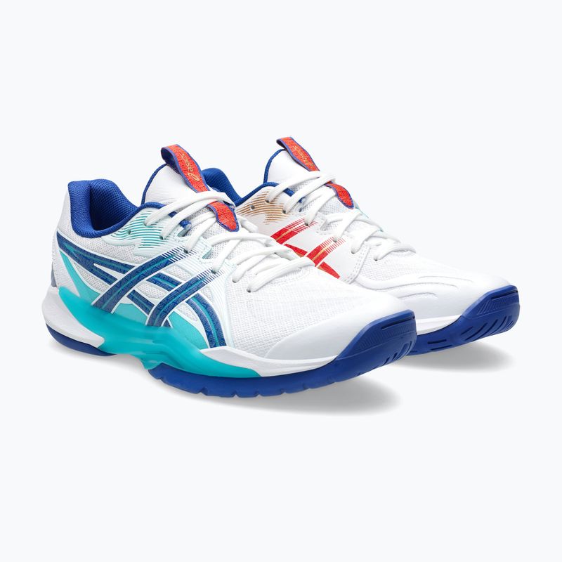 Кросівки волейбольні чоловічі ASICS Powerbreak FF white/asics blue 10