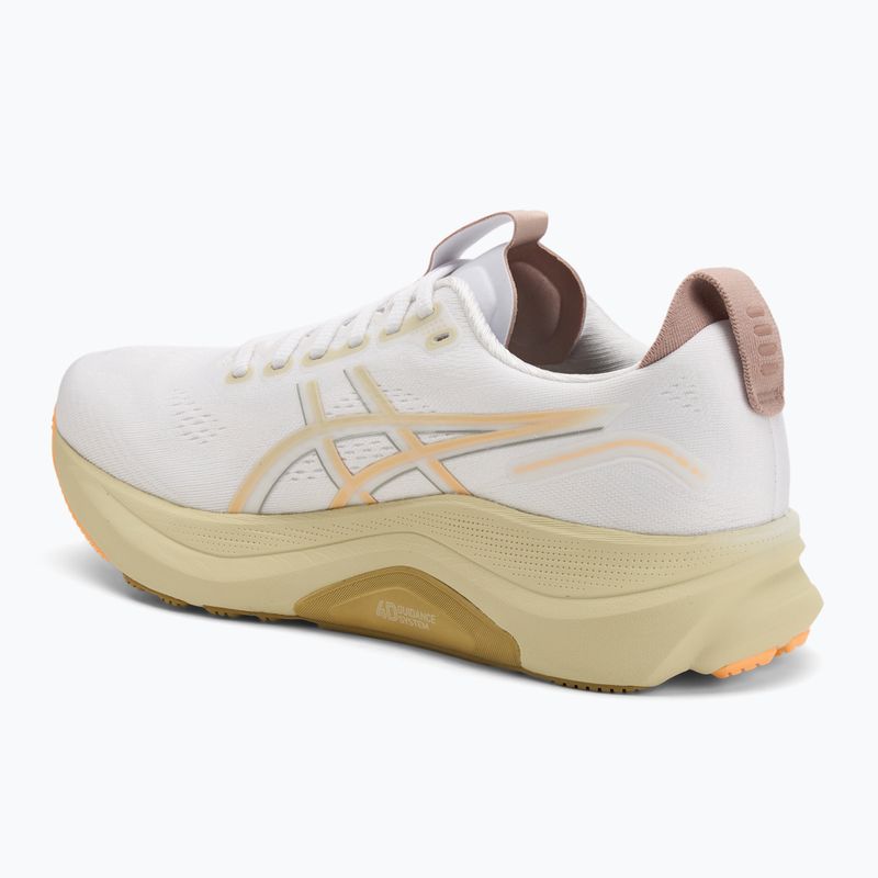 Кросівки для бігу чоловічі ASICS Gel-Kayano 32 white/orange glow 3