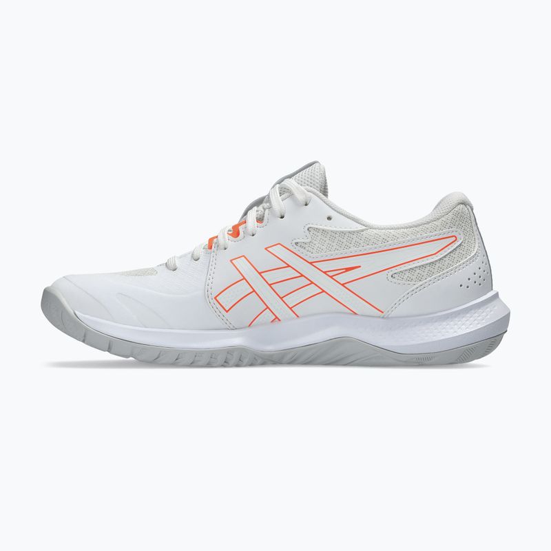 Жіночі волейбольні кросівки ASICS Gel-Tactic 13 білі/яскравий корал 2