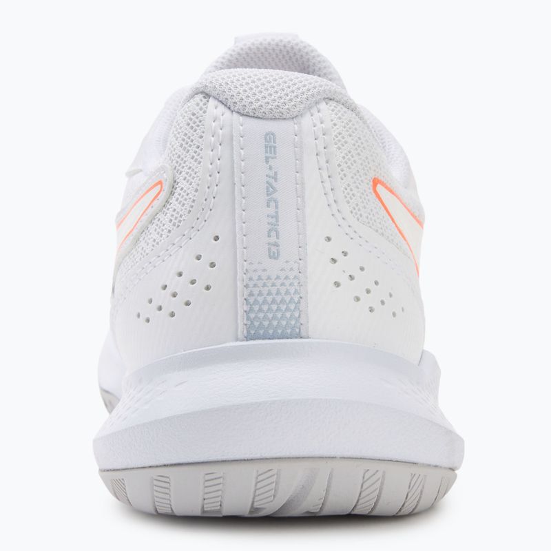 Кросівки волейбольні жіночі ASICS Gel-Tactic 13 white/vivid coral 6