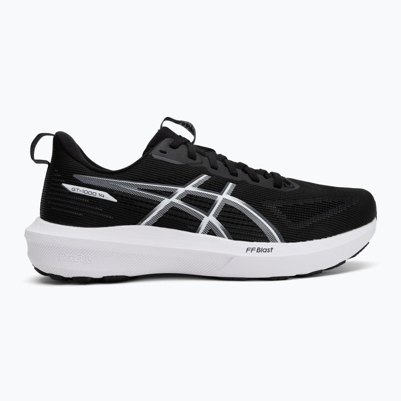 Кросівки для бігу чоловічі ASICS GT-1000 14 black/white 2