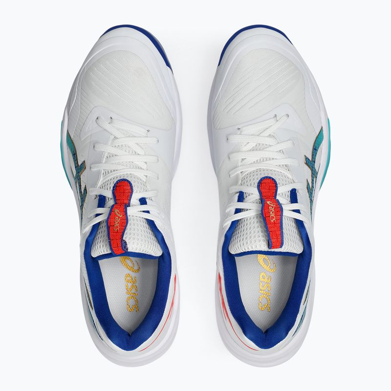 Кросівки волейбольні чоловічі ASICS Sky Elite FF 3 white/asics blue 14