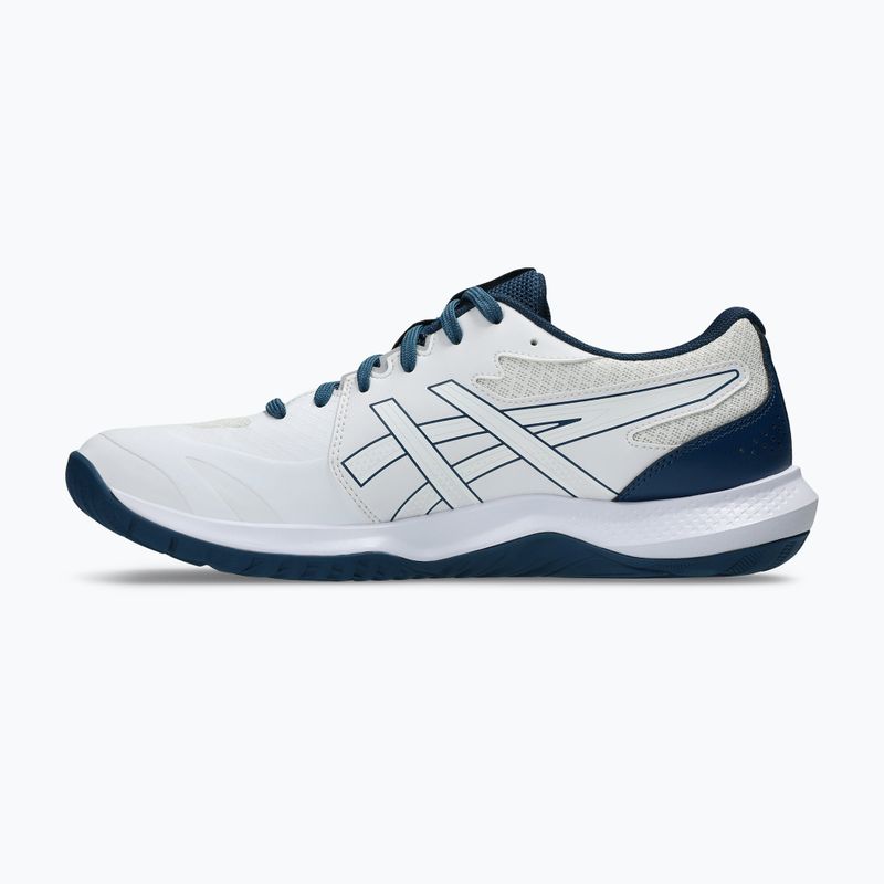 Кросівки волейбольні чоловічі ASICS Gel-Tactic 13 white/mako blue 2