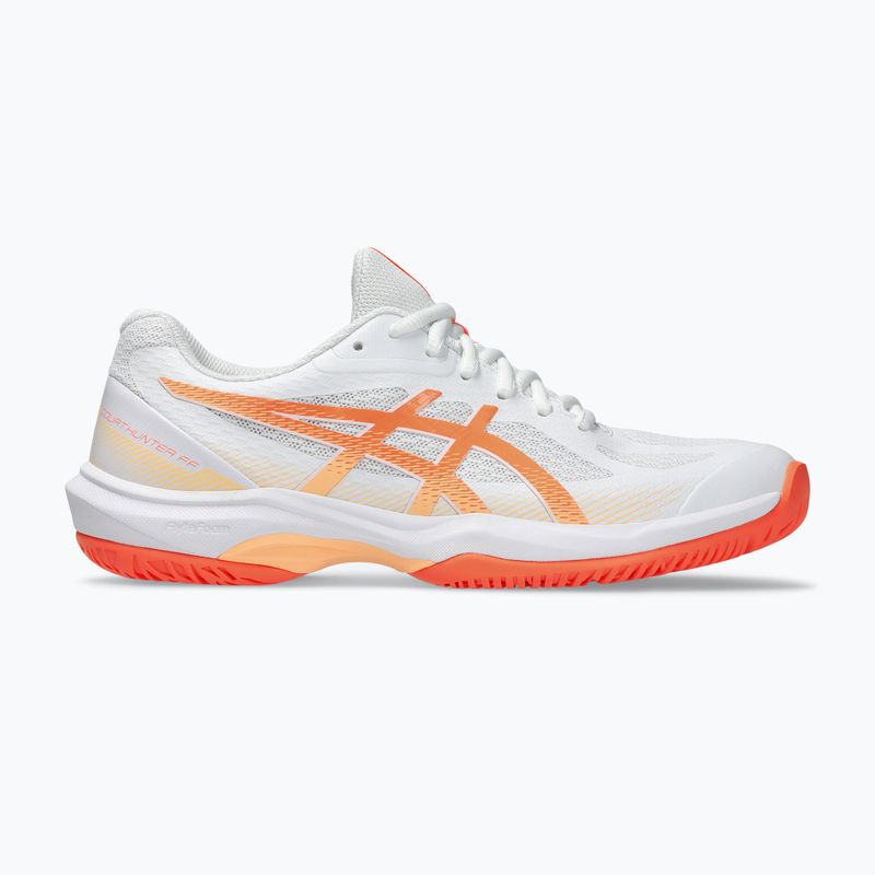 Кросівки волейбольні жіночі ASICS Court Hunter FF white/vivid coral 8