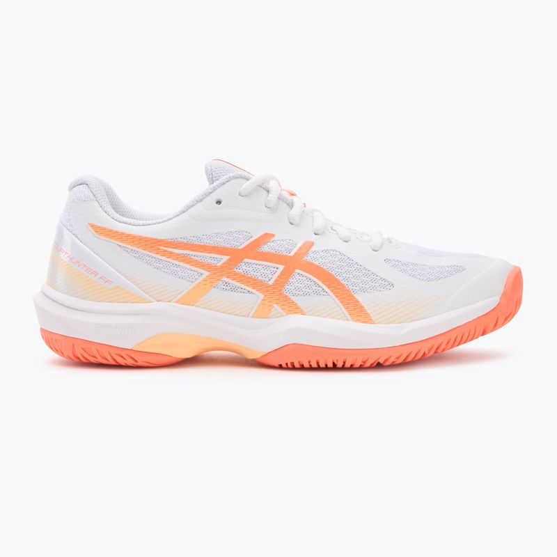 Кросівки волейбольні жіночі ASICS Court Hunter FF white/vivid coral 2