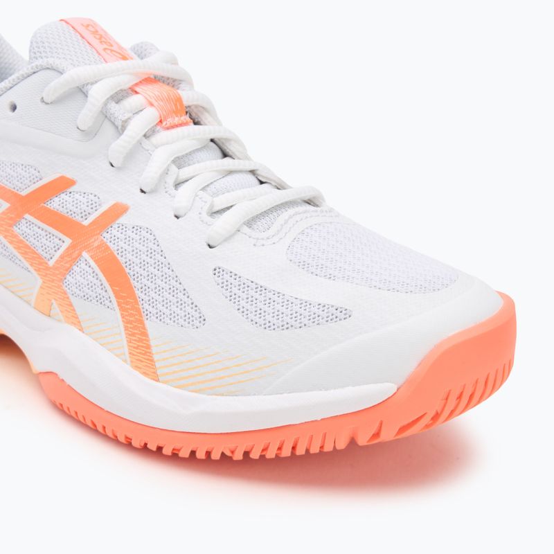 Кросівки волейбольні жіночі ASICS Court Hunter FF white/vivid coral 7