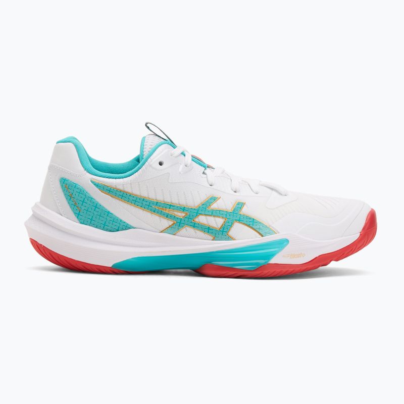 Кросівки волейбольні жіночі ASICS Sky Elite FF 3 white/sea glass 2