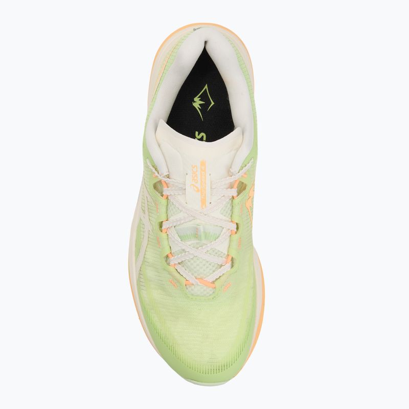 Кросівки для бігу ASICS Fujispeed 4 lime green/cream 5
