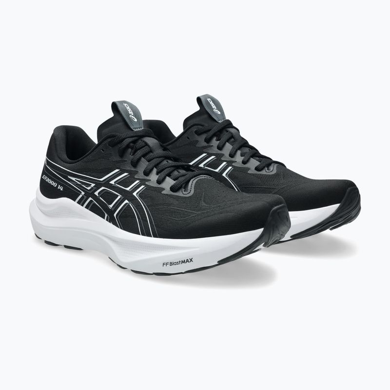 Кросівки для бігу чоловічі ASICS GT-2000 14 black/white 10