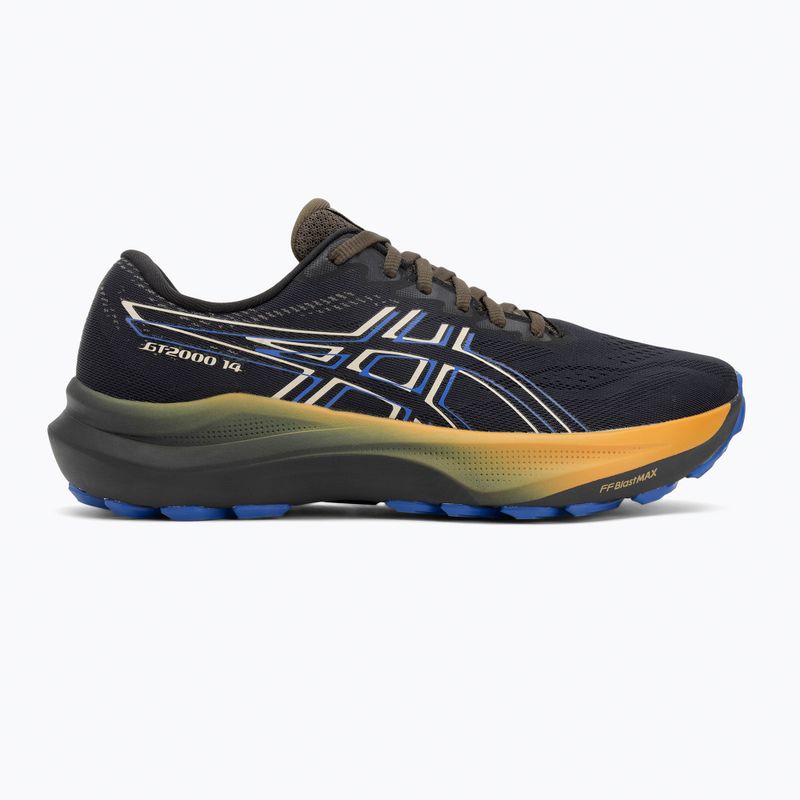 Кросівки для бігу чоловічі ASICS GT-2000 14 GTX black/vanilla 2
