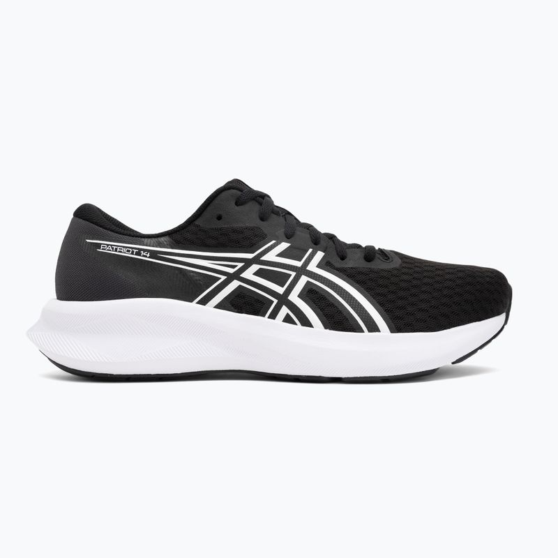 Кросівки для бігу чоловічі ASICS Patriot 14 black/white 2