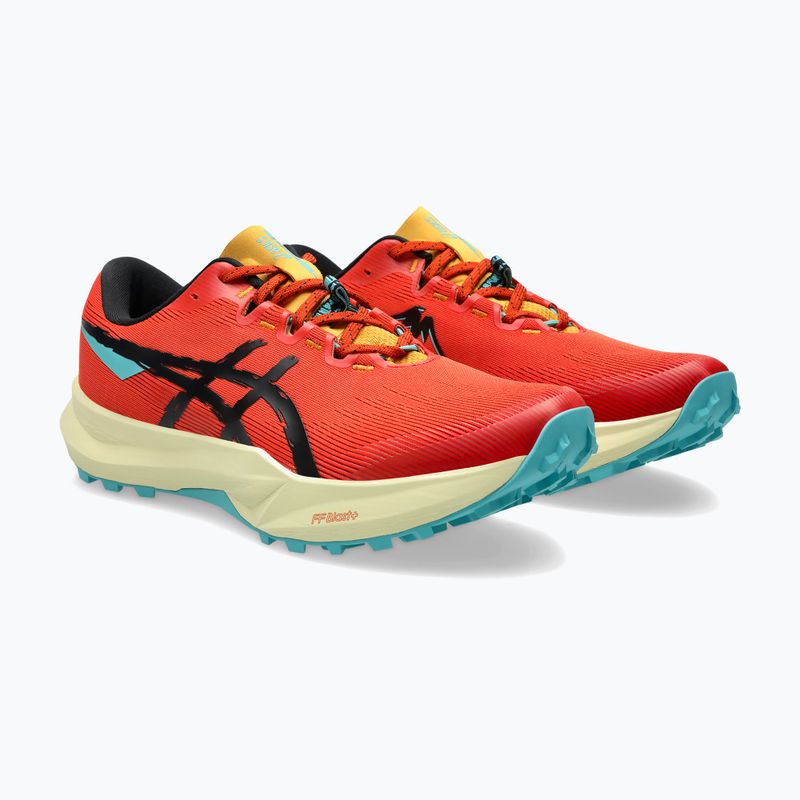 Кросівки для бігу чоловічі ASICS Fuji Lite 6 red clay/black 10