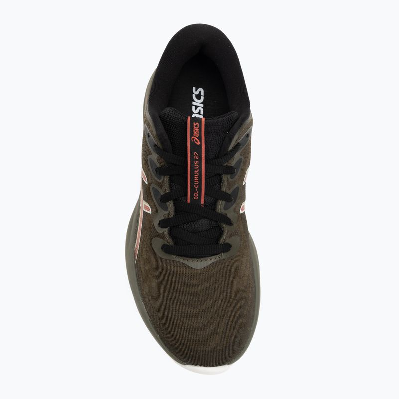 Кросівки для бігу жіночі ASICS Gel-Cumulus 27 GTX brown stone/dark pink clay 5