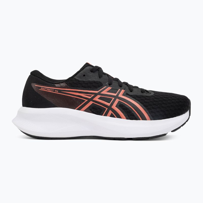 Кросівки для бігу жіночі ASICS Patriot 14 black/dark pink clay 2