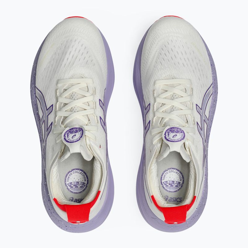 Кросівки для бігу жіночі Asics Gel-Nimbus 27 Tokyo cream/edo purple 13