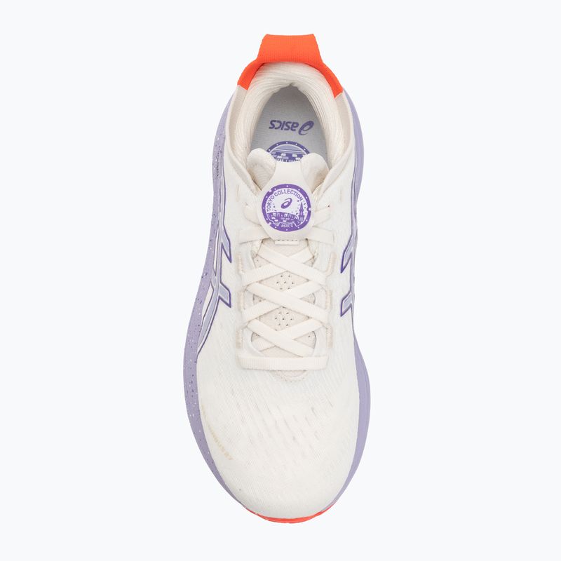 Кросівки для бігу жіночі Asics Gel-Nimbus 27 Tokyo cream/edo purple 5