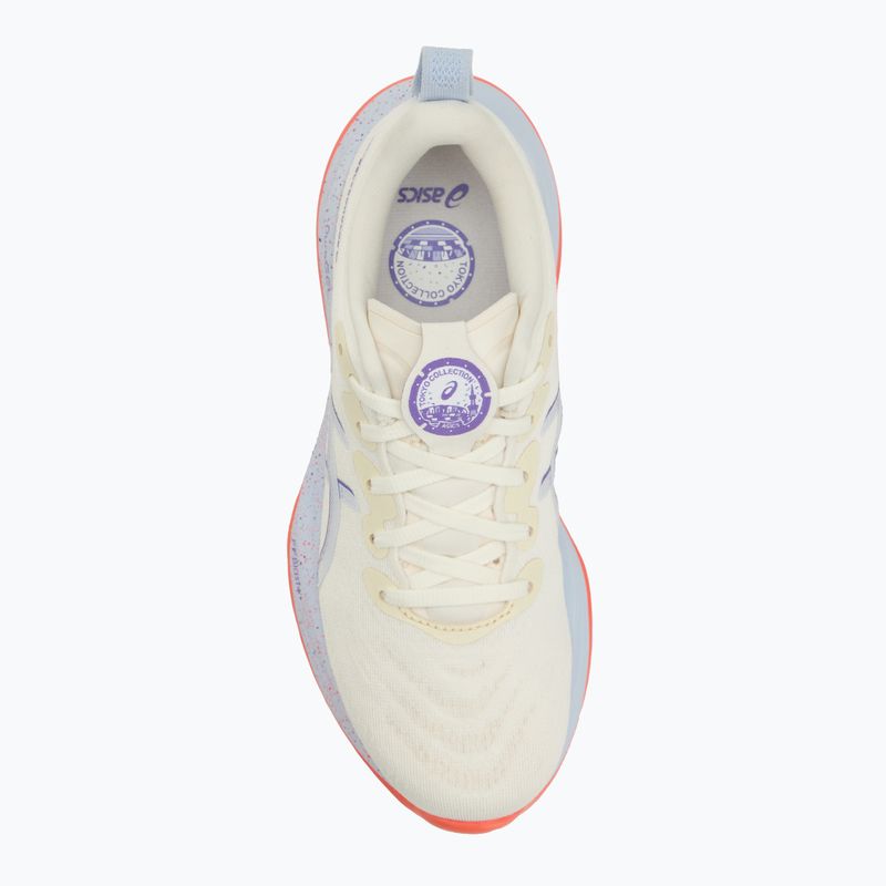 Кросівки для бігу жіночі ASICS Gel-Cumulus 27 Tokyo cream/edo purple 5
