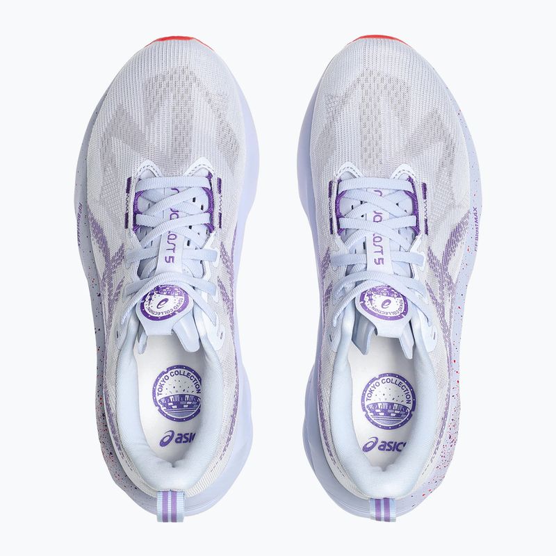 Кросівки для бігу чоловічі ASICS Novablast 5 Tokyo blue fade/edo purple 6