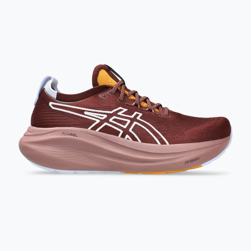 Кросівки для бігу жіночі Asics Gel-Nimbus 27 TR nature bathing/dark red planet 8