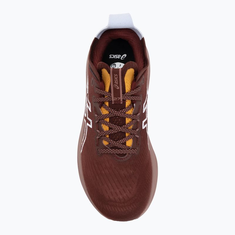 Кросівки для бігу жіночі Asics Gel-Nimbus 27 TR nature bathing/dark red planet 5