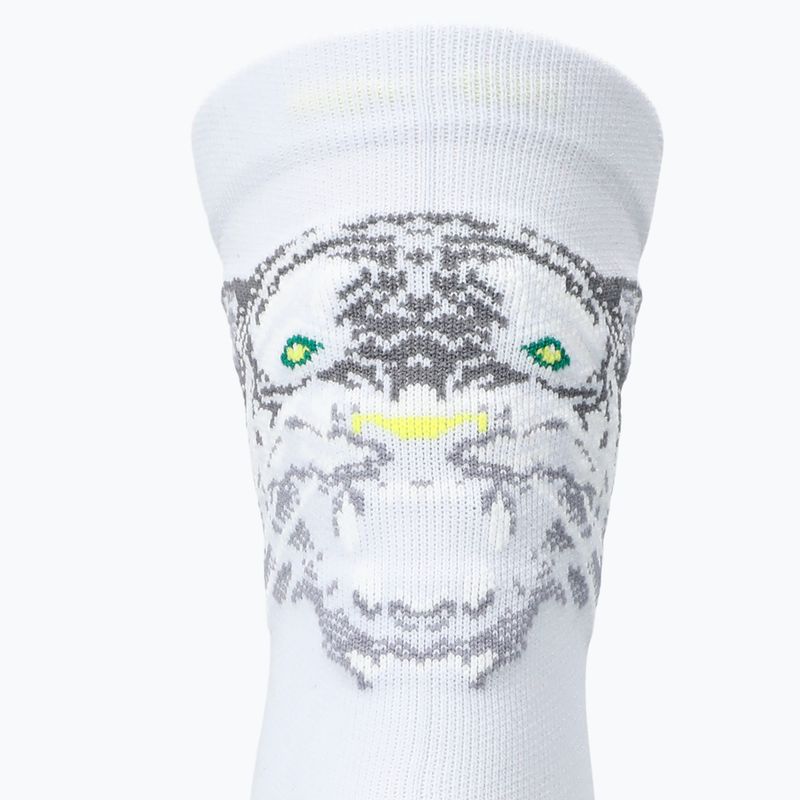 Шкарпетки ASICS Performance Run Crew waterscape / electric lime 3