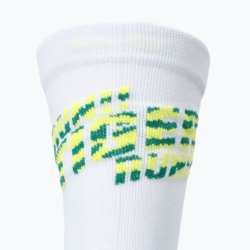 Шкарпетки ASICS Performance Run Crew waterscape / electric lime 4