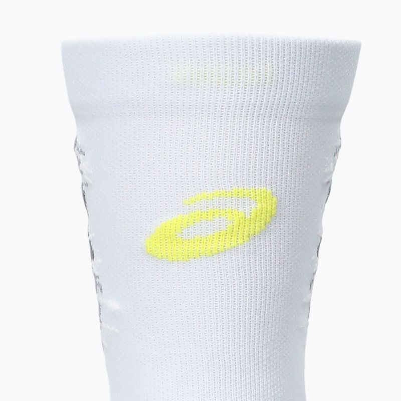 Шкарпетки ASICS Performance Run Crew waterscape / electric lime 5