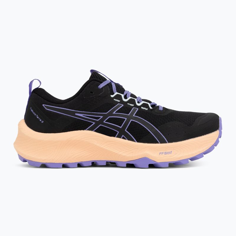 Кросівки для бігу жіночі ASICS Trabuco Terra 3 black/amethyst 2