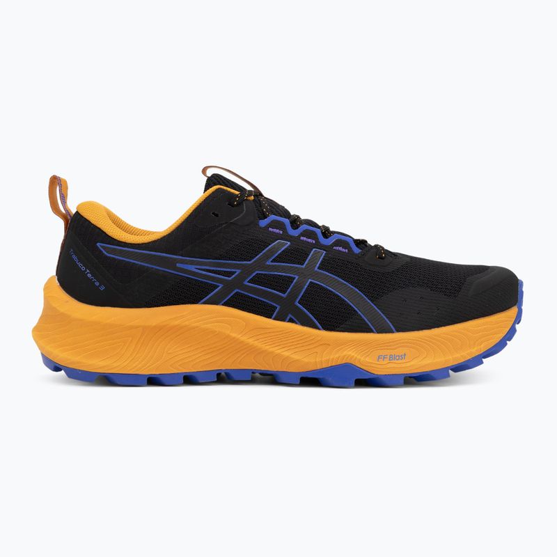 Кросівки для бігу чоловічі ASICS Trabuco Terra 3 black/cobalt burst 2