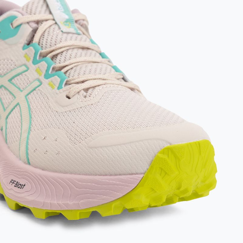 Кросівки для бігу жіночі ASICS Trabuco Terra 3 mineral beige/aurora green 7