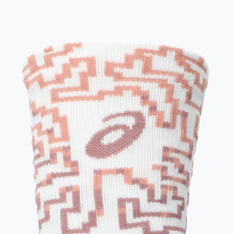 Шкарпетки ASICS Performance Run Crew brilliant white/morganite/pearl pink 3