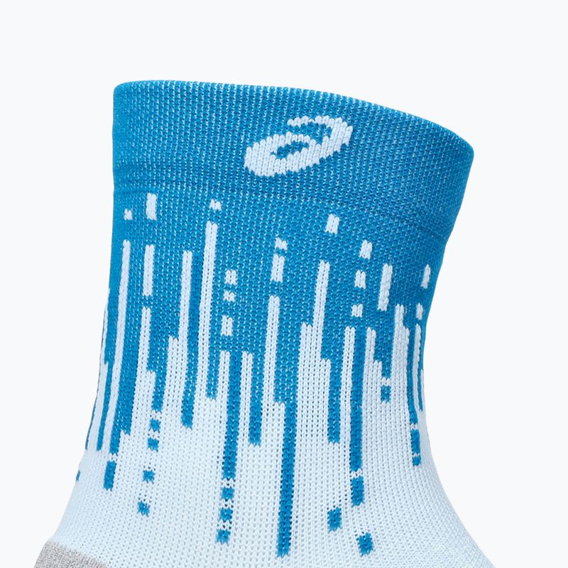 Шкарпетки ASICS Performance Run Quarter aegean blue/arctic blue 3