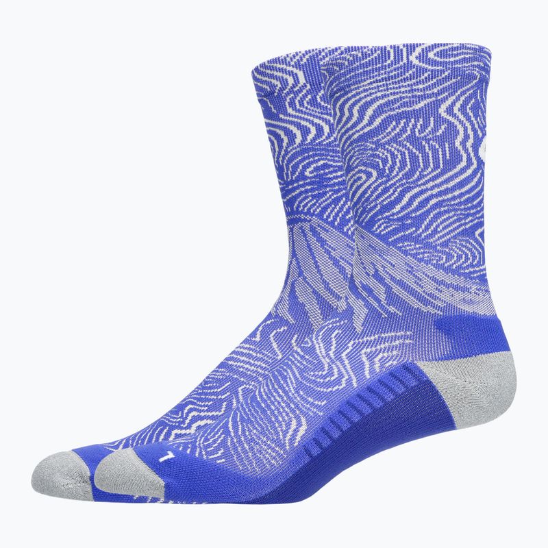 Шкарпетки ASICS Fujitrail Graphic Crew cobalt burst/cream 2