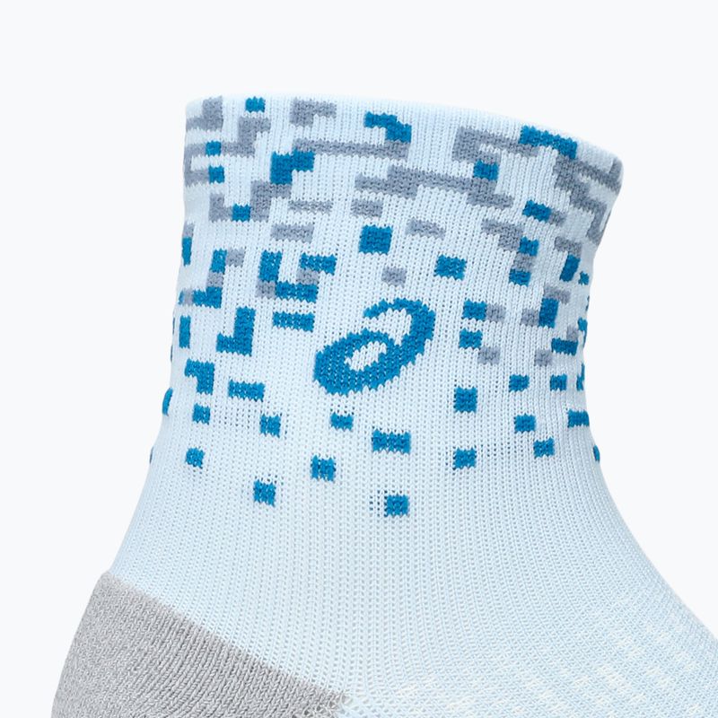 Шкарпетки ASICS Performance Run Quarter arctic blue/aegean blue/grey blue 3